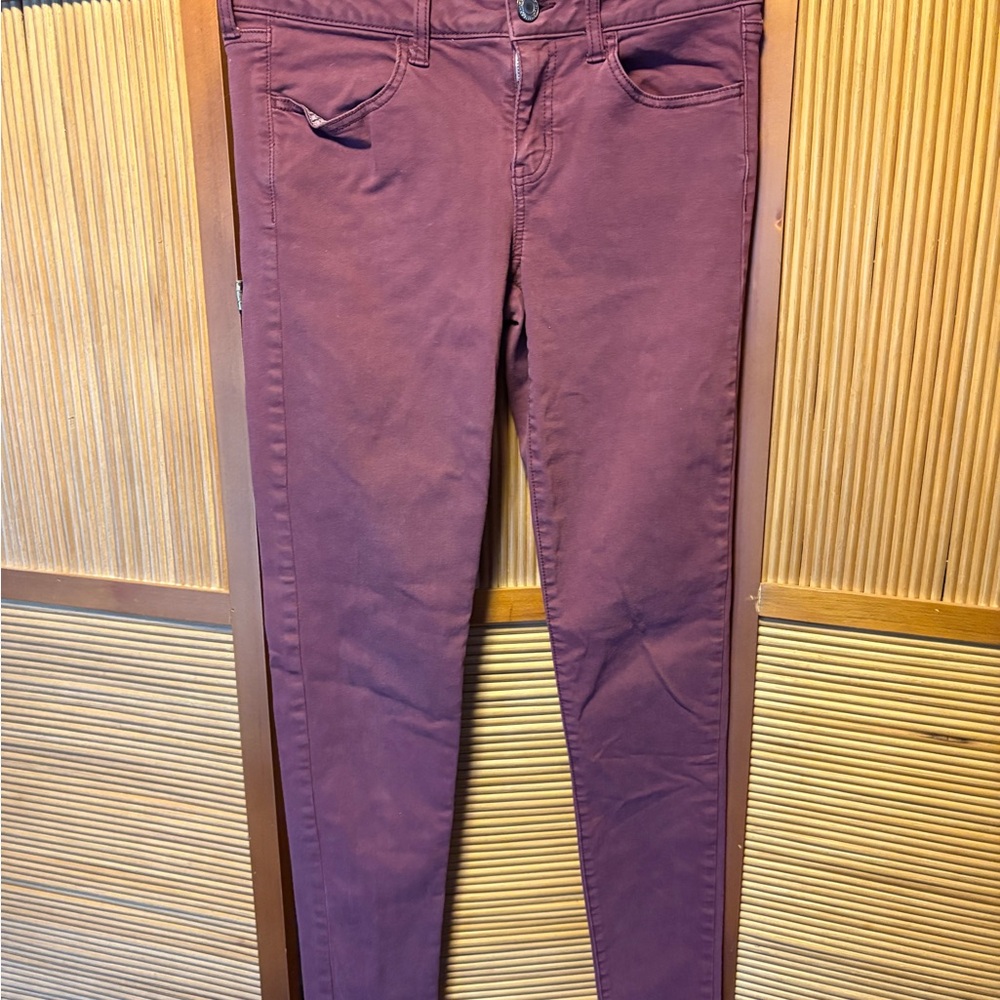 American Eagle Outfitters Women's Purple Jeggings